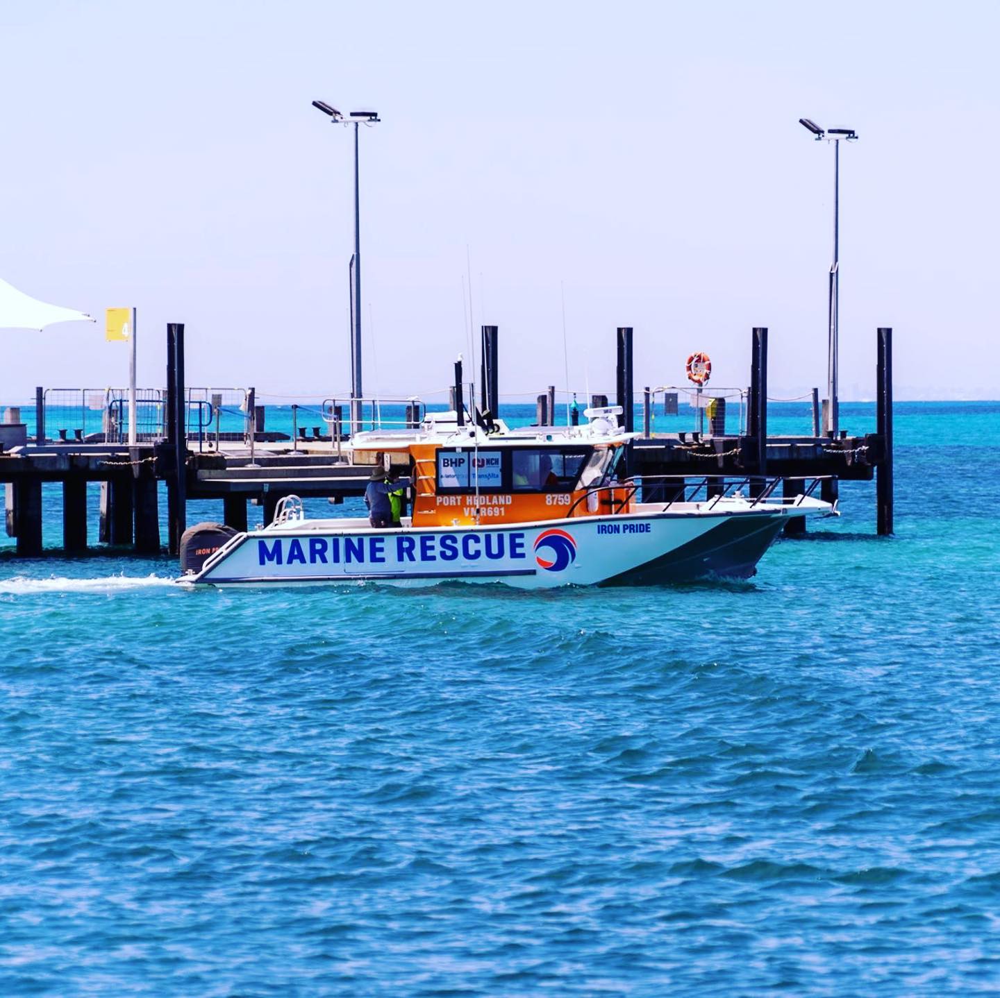 Port Hedland Volunteer Marine Rescue vessel Iron Pride